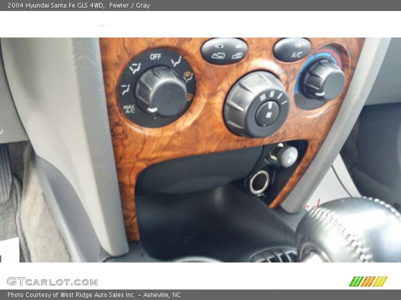 Pewter / Gray 2004 Hyundai Santa Fe GLS 4WD