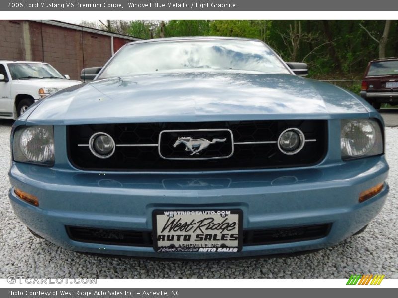 Windveil Blue Metallic / Light Graphite 2006 Ford Mustang V6 Premium Coupe