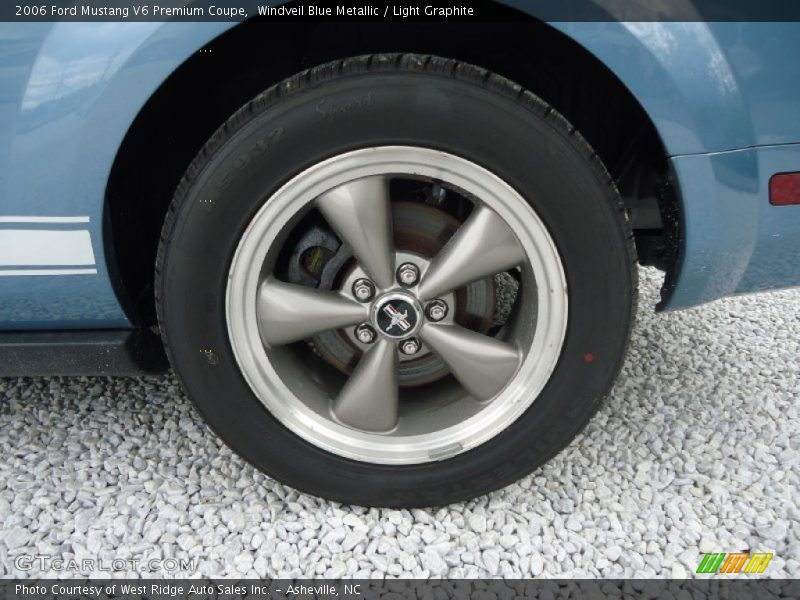 Windveil Blue Metallic / Light Graphite 2006 Ford Mustang V6 Premium Coupe