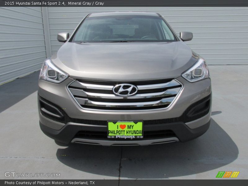 Mineral Gray / Gray 2015 Hyundai Santa Fe Sport 2.4