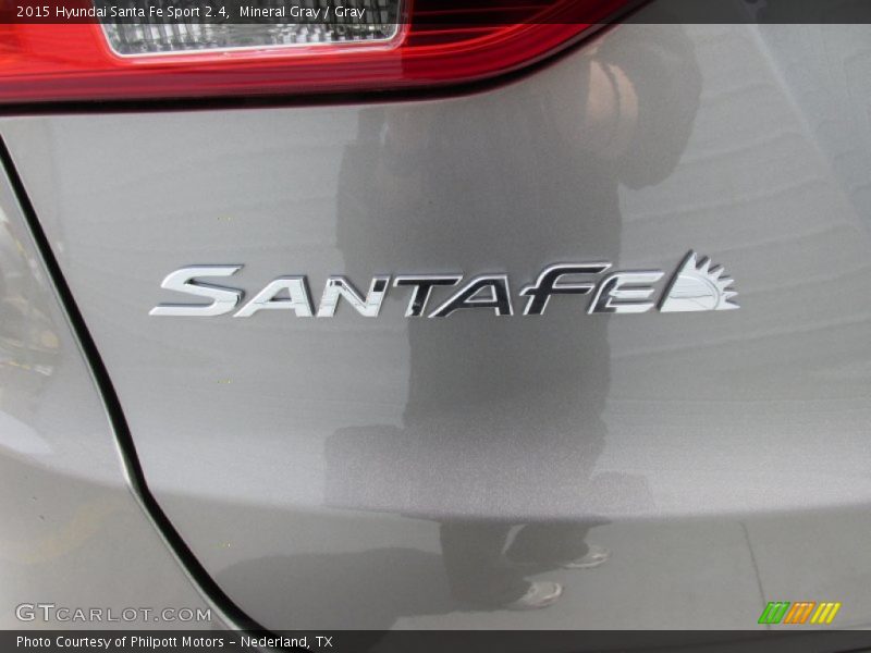 Mineral Gray / Gray 2015 Hyundai Santa Fe Sport 2.4
