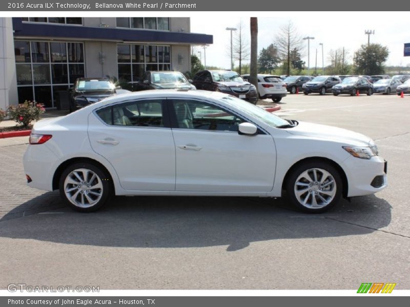 Bellanova White Pearl / Parchment 2016 Acura ILX Technology