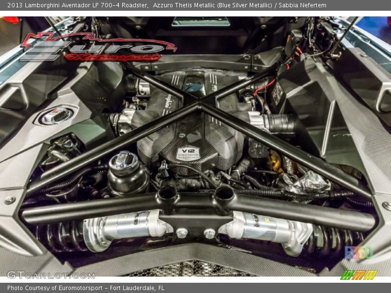  2013 Aventador LP 700-4 Roadster Engine - 6.5 Liter DOHC 48-Valve VVT V12