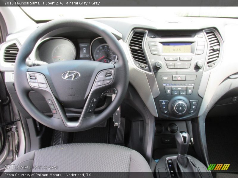 Mineral Gray / Gray 2015 Hyundai Santa Fe Sport 2.4