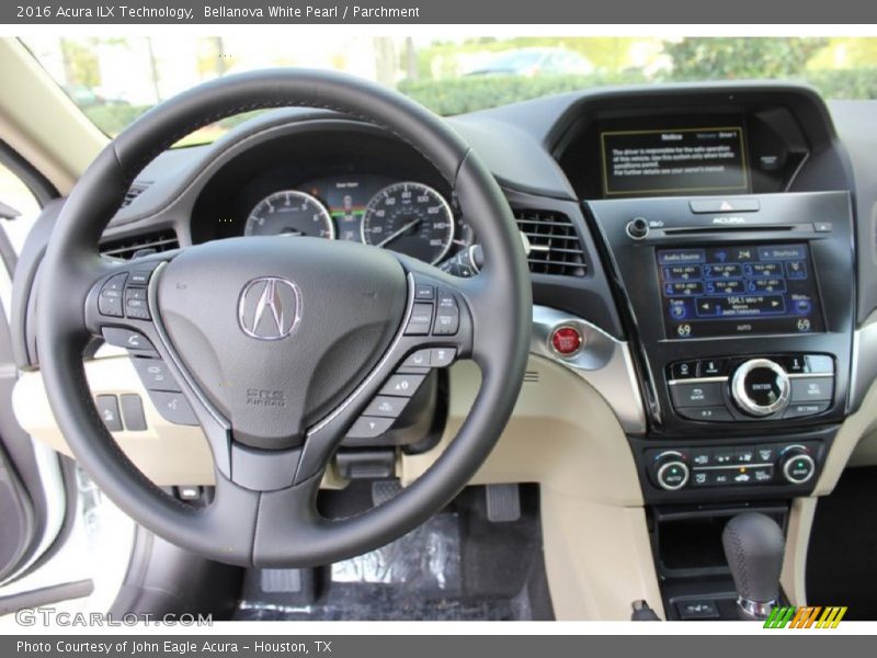 Bellanova White Pearl / Parchment 2016 Acura ILX Technology