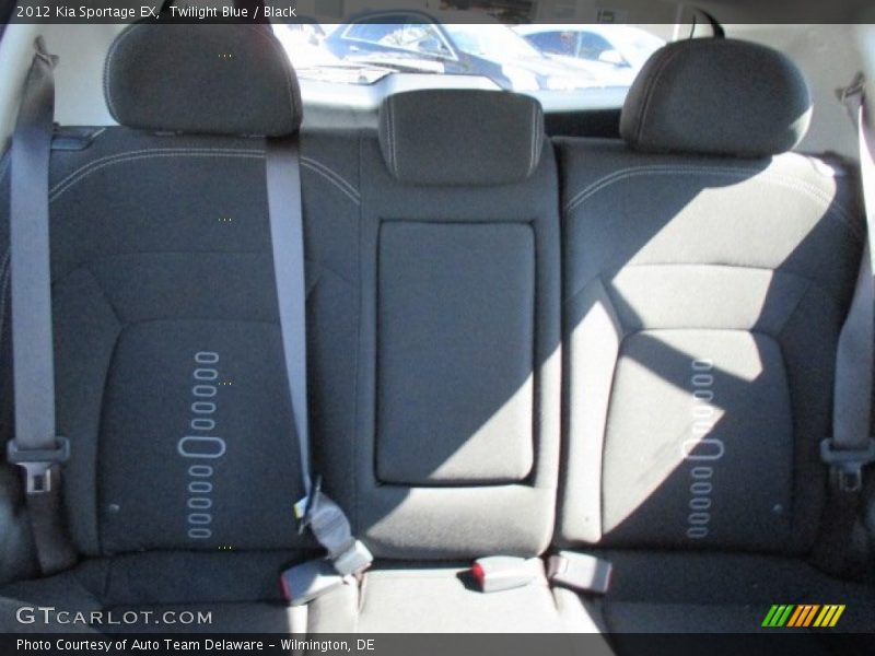 Twilight Blue / Black 2012 Kia Sportage EX