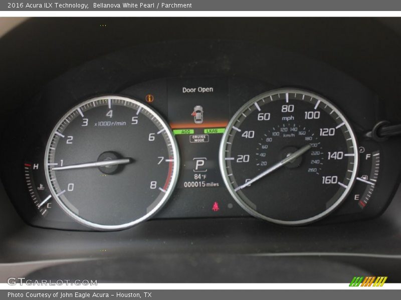 Bellanova White Pearl / Parchment 2016 Acura ILX Technology