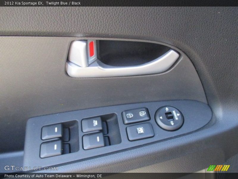 Twilight Blue / Black 2012 Kia Sportage EX
