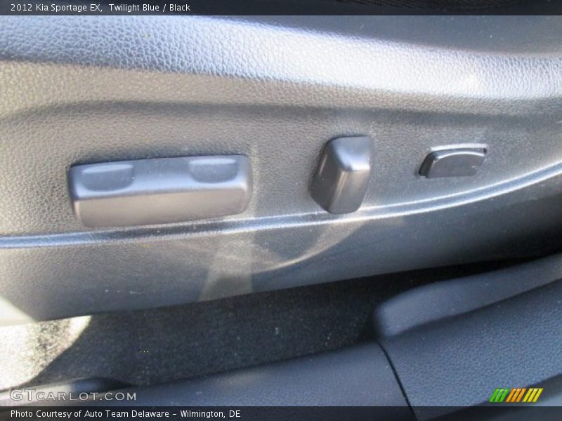 Twilight Blue / Black 2012 Kia Sportage EX