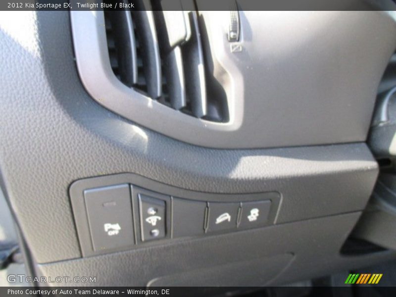 Twilight Blue / Black 2012 Kia Sportage EX