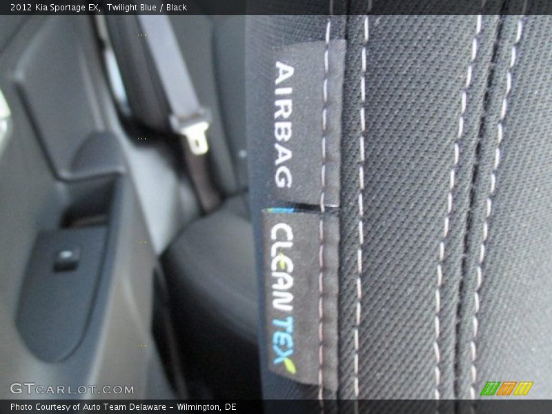 Twilight Blue / Black 2012 Kia Sportage EX