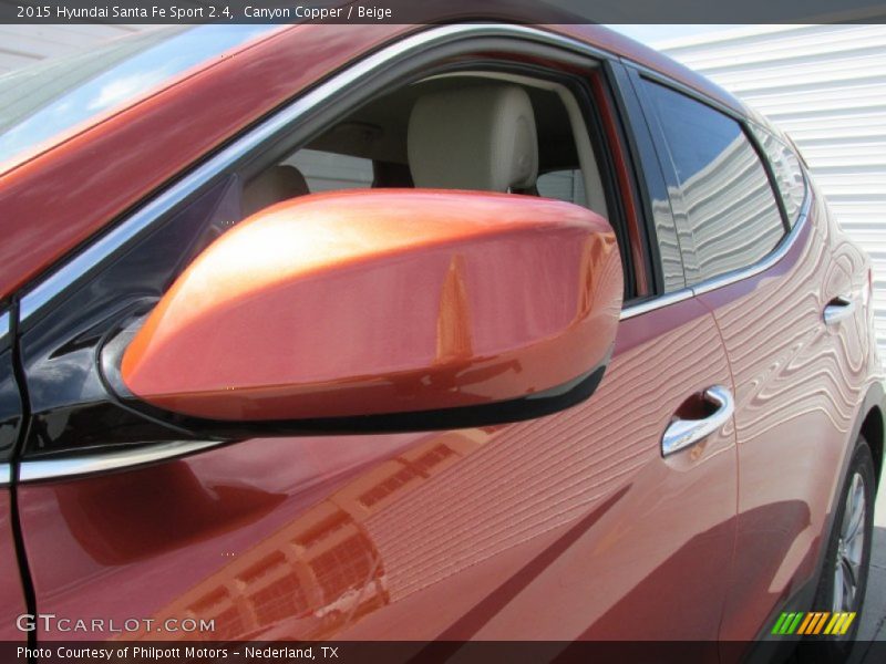 Canyon Copper / Beige 2015 Hyundai Santa Fe Sport 2.4