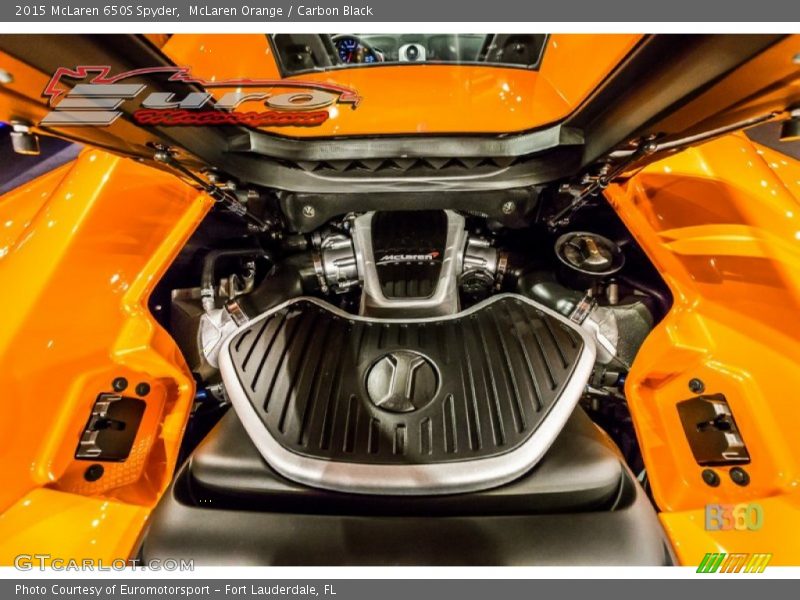 McLaren Orange / Carbon Black 2015 McLaren 650S Spyder