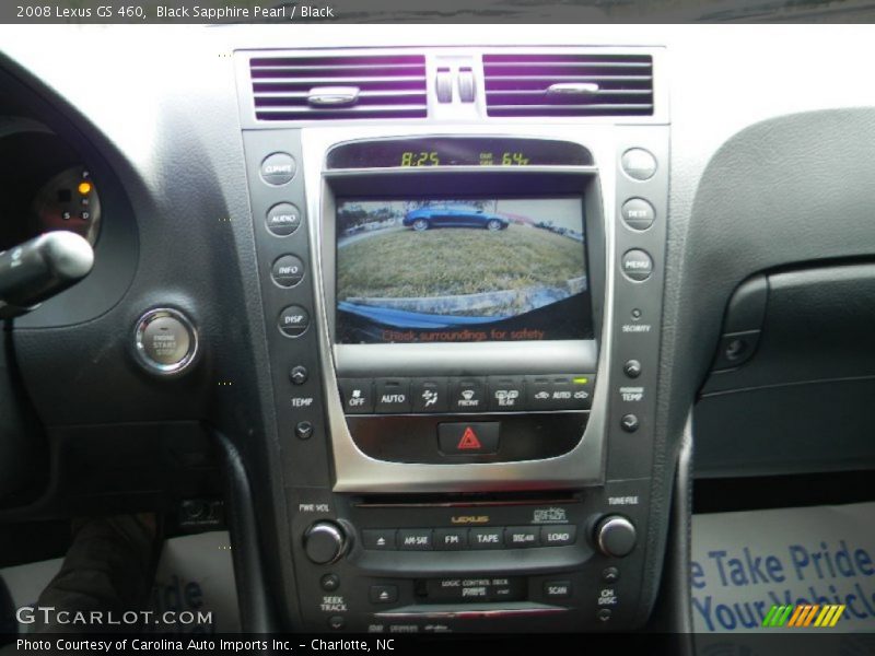 Black Sapphire Pearl / Black 2008 Lexus GS 460