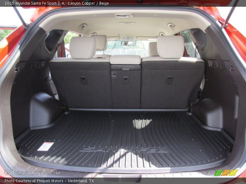 Canyon Copper / Beige 2015 Hyundai Santa Fe Sport 2.4