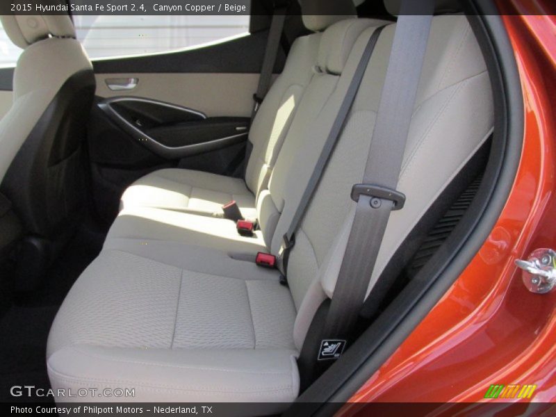 Canyon Copper / Beige 2015 Hyundai Santa Fe Sport 2.4