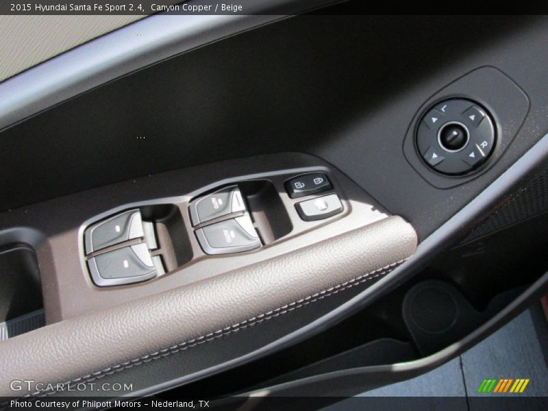 Canyon Copper / Beige 2015 Hyundai Santa Fe Sport 2.4