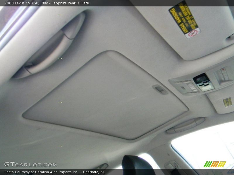 Black Sapphire Pearl / Black 2008 Lexus GS 460