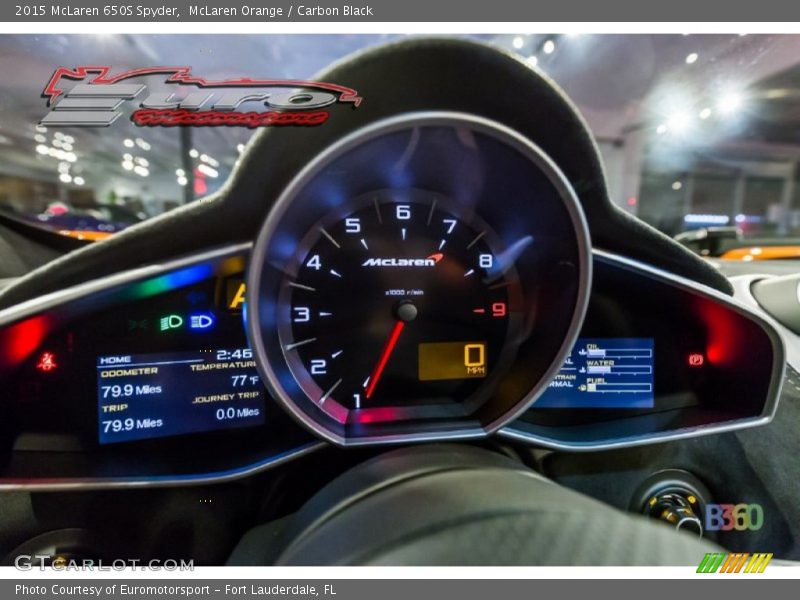 McLaren Orange / Carbon Black 2015 McLaren 650S Spyder