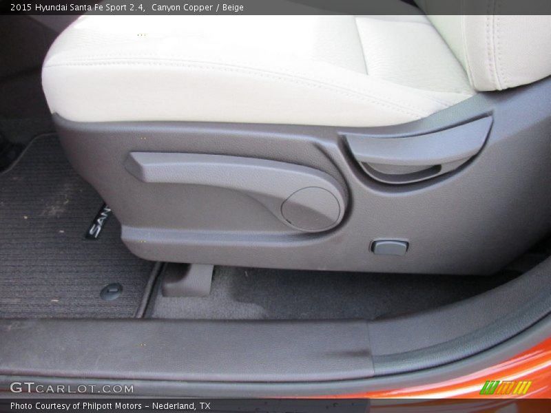 Canyon Copper / Beige 2015 Hyundai Santa Fe Sport 2.4