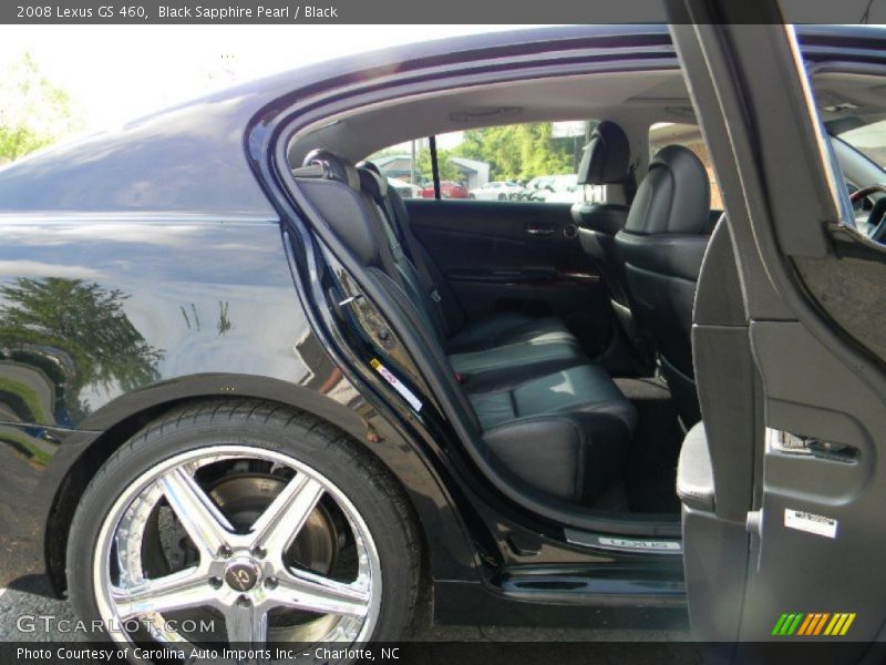 Black Sapphire Pearl / Black 2008 Lexus GS 460
