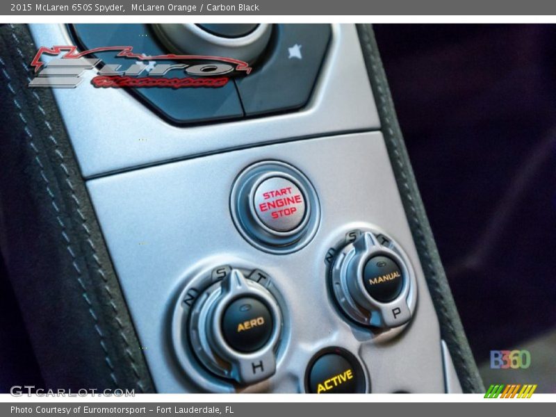 McLaren Orange / Carbon Black 2015 McLaren 650S Spyder