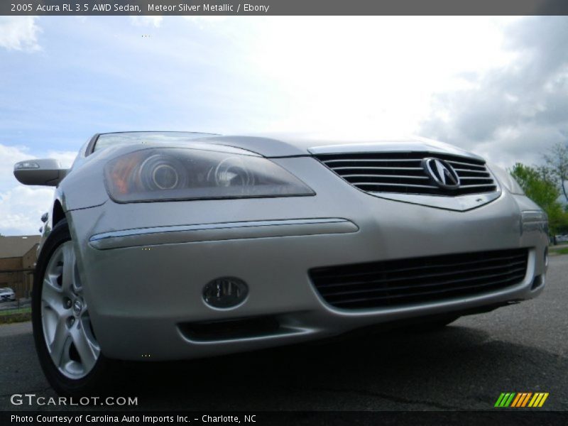 Meteor Silver Metallic / Ebony 2005 Acura RL 3.5 AWD Sedan