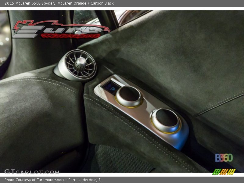 McLaren Orange / Carbon Black 2015 McLaren 650S Spyder