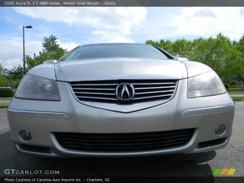 Meteor Silver Metallic / Ebony 2005 Acura RL 3.5 AWD Sedan