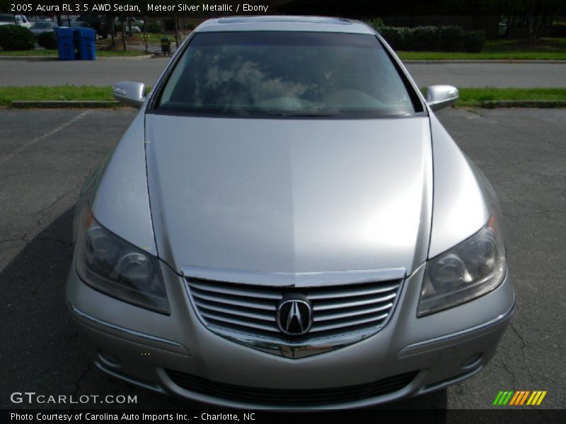 Meteor Silver Metallic / Ebony 2005 Acura RL 3.5 AWD Sedan