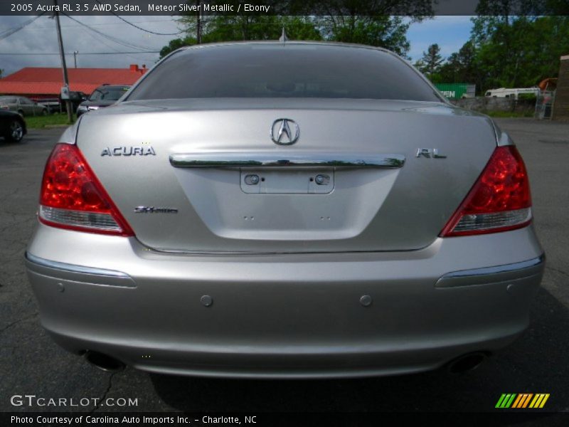 Meteor Silver Metallic / Ebony 2005 Acura RL 3.5 AWD Sedan
