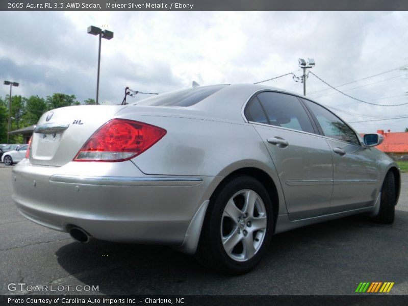 Meteor Silver Metallic / Ebony 2005 Acura RL 3.5 AWD Sedan