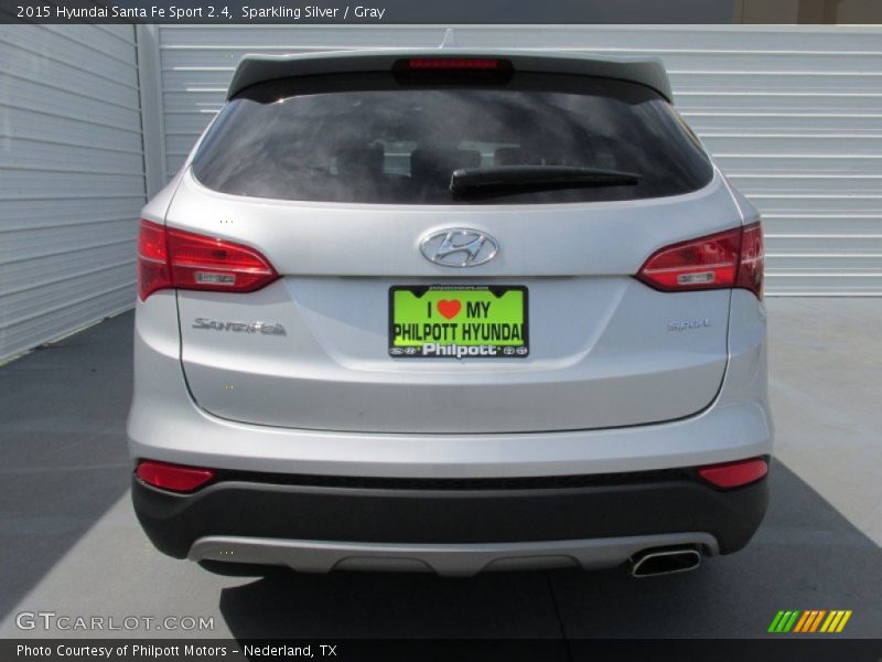 Sparkling Silver / Gray 2015 Hyundai Santa Fe Sport 2.4