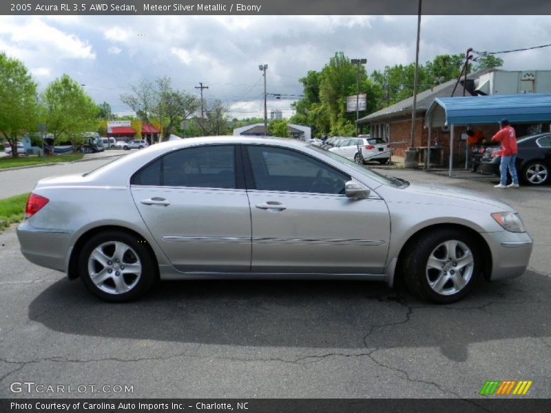 Meteor Silver Metallic / Ebony 2005 Acura RL 3.5 AWD Sedan