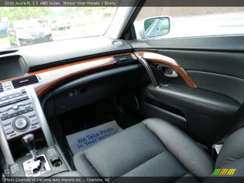 Meteor Silver Metallic / Ebony 2005 Acura RL 3.5 AWD Sedan