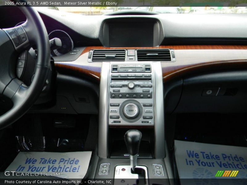 Meteor Silver Metallic / Ebony 2005 Acura RL 3.5 AWD Sedan