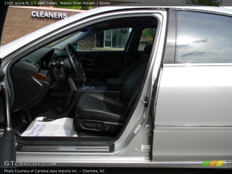 Meteor Silver Metallic / Ebony 2005 Acura RL 3.5 AWD Sedan