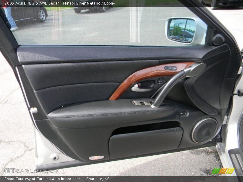 Meteor Silver Metallic / Ebony 2005 Acura RL 3.5 AWD Sedan