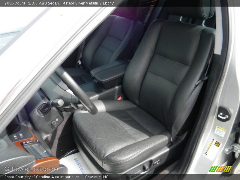 Meteor Silver Metallic / Ebony 2005 Acura RL 3.5 AWD Sedan