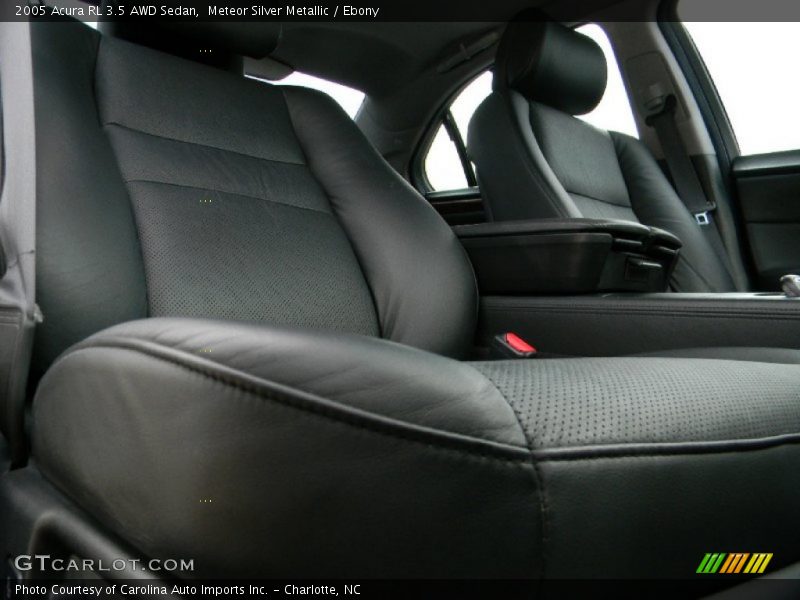 Meteor Silver Metallic / Ebony 2005 Acura RL 3.5 AWD Sedan