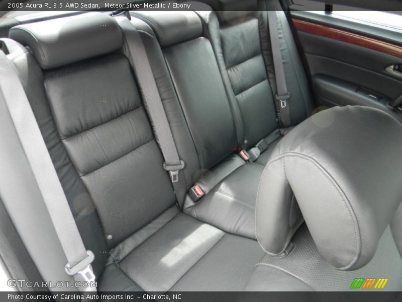 Meteor Silver Metallic / Ebony 2005 Acura RL 3.5 AWD Sedan