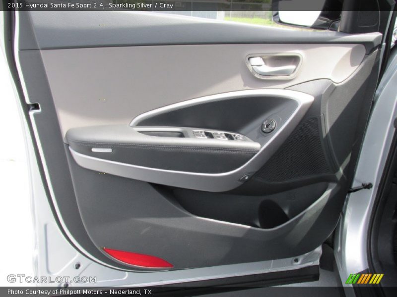 Sparkling Silver / Gray 2015 Hyundai Santa Fe Sport 2.4