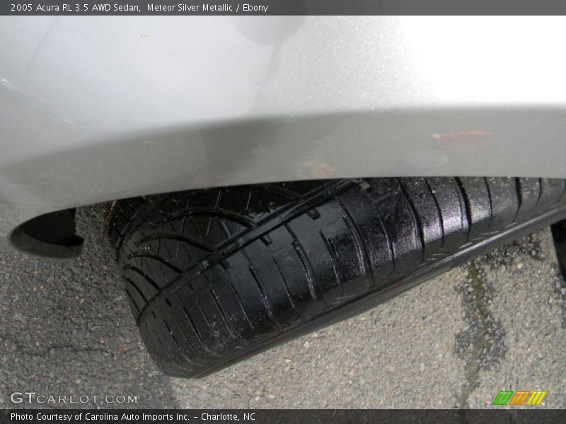 Meteor Silver Metallic / Ebony 2005 Acura RL 3.5 AWD Sedan