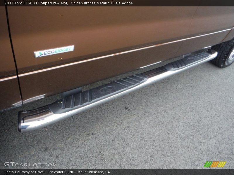 Golden Bronze Metallic / Pale Adobe 2011 Ford F150 XLT SuperCrew 4x4