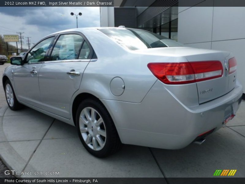 Ingot Silver Metallic / Dark Charcoal 2012 Lincoln MKZ FWD
