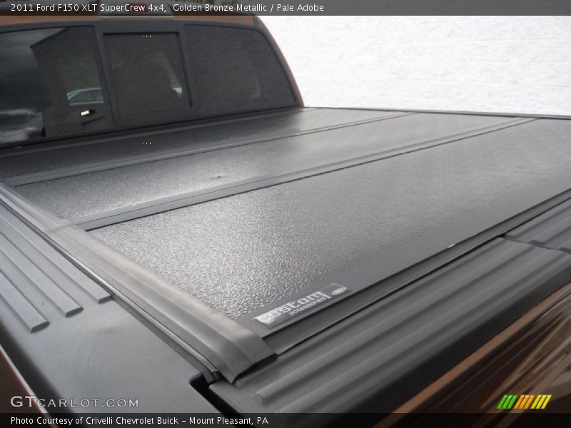 Golden Bronze Metallic / Pale Adobe 2011 Ford F150 XLT SuperCrew 4x4
