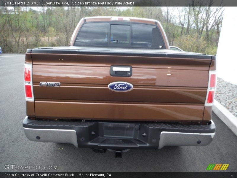 Golden Bronze Metallic / Pale Adobe 2011 Ford F150 XLT SuperCrew 4x4