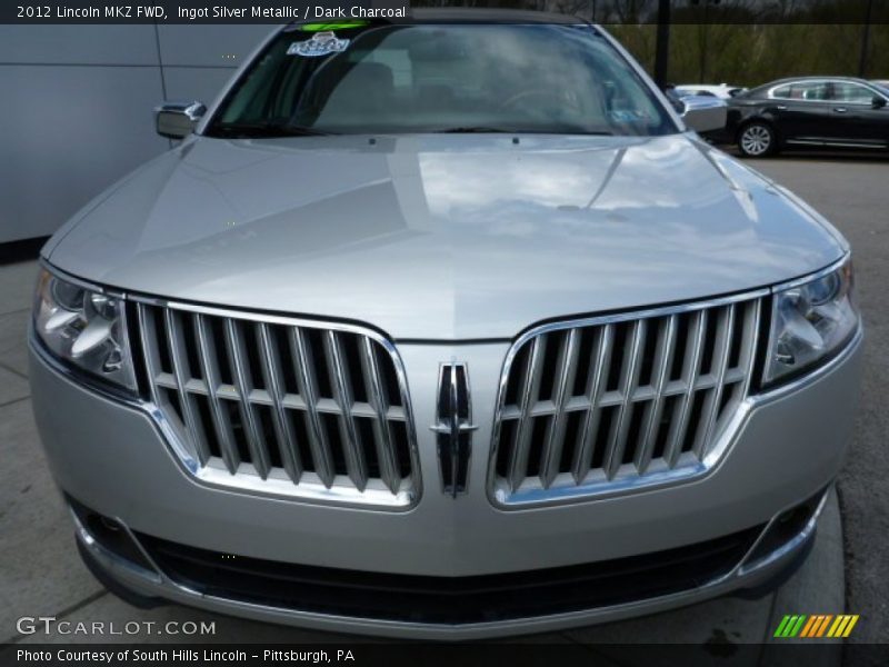 Ingot Silver Metallic / Dark Charcoal 2012 Lincoln MKZ FWD