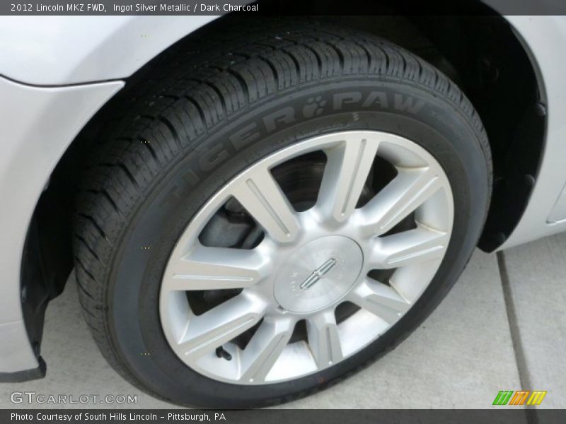 Ingot Silver Metallic / Dark Charcoal 2012 Lincoln MKZ FWD