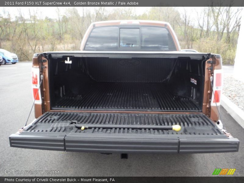 Golden Bronze Metallic / Pale Adobe 2011 Ford F150 XLT SuperCrew 4x4